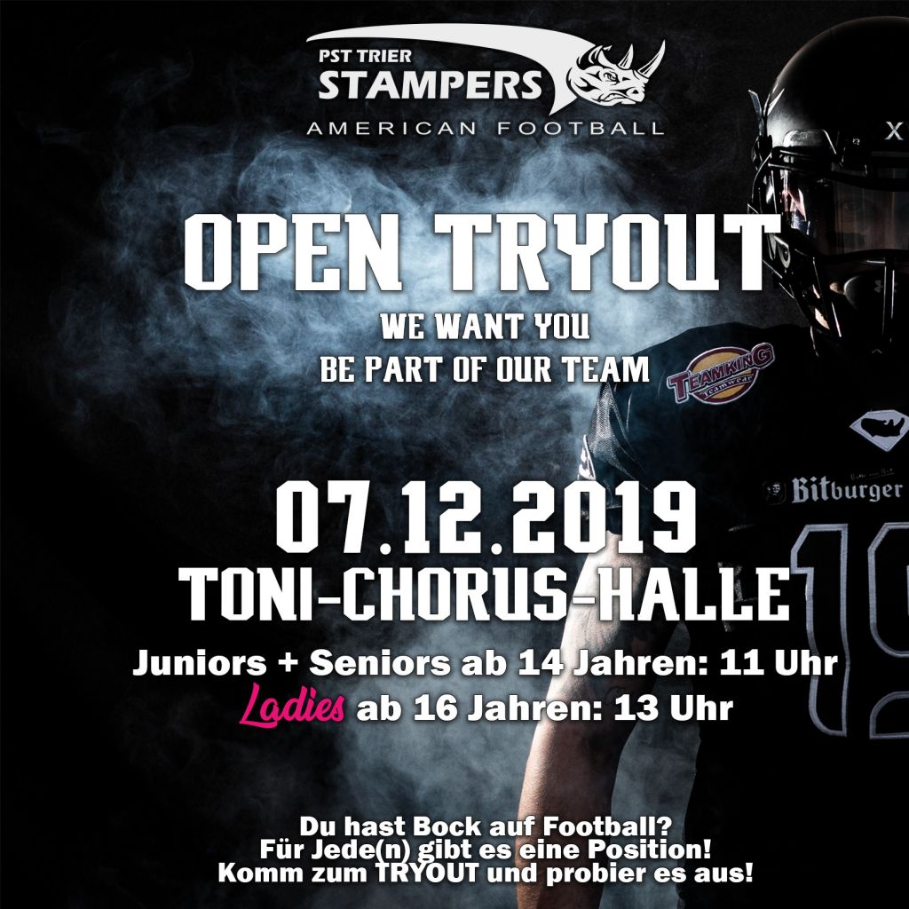 Tryout bei den PST Trier Stampers