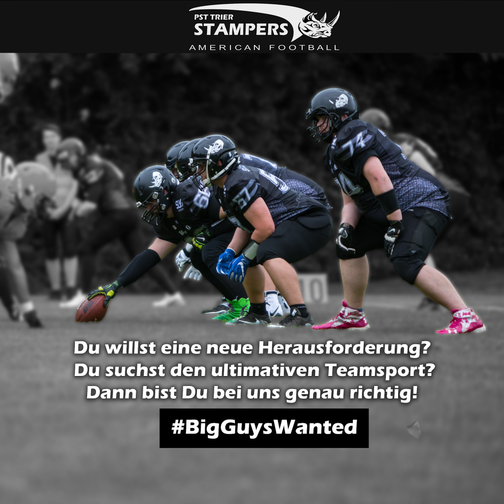 Big Guys wanted!