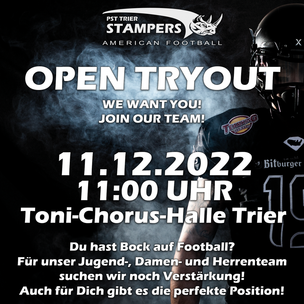 2. Offenes Probetraining am 11.12.