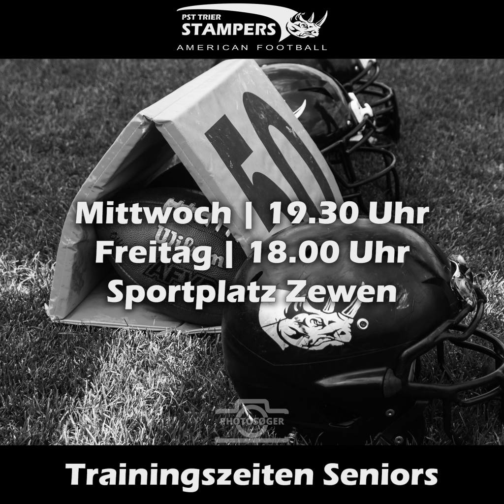 Seniors steigen wieder ins Training ein!