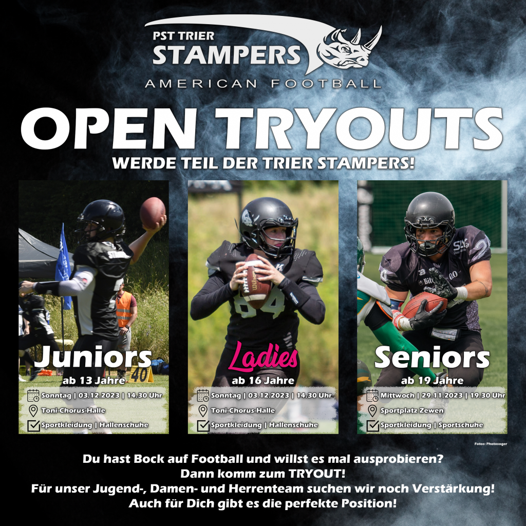 Offenes Probetraining der Stampers!