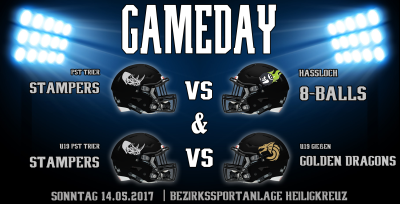 Football in Trier am Muttertag!