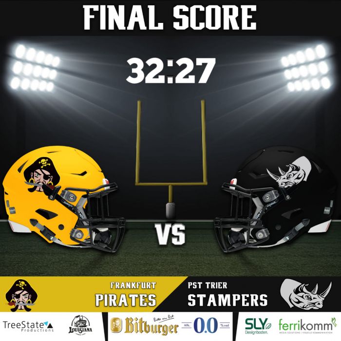 PST Trier Stampers verlieren knapp in Frankfurt!