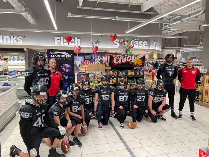 Nashörner zu Gast im Edeka 