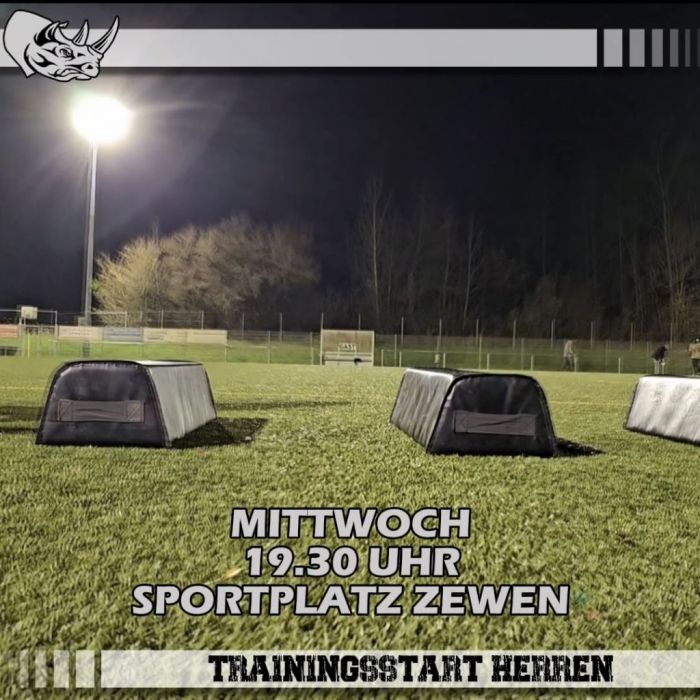 Trainingsauftakt der Seniors