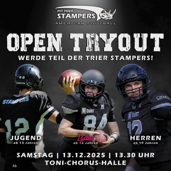 Offenes Probetraining der Stampers