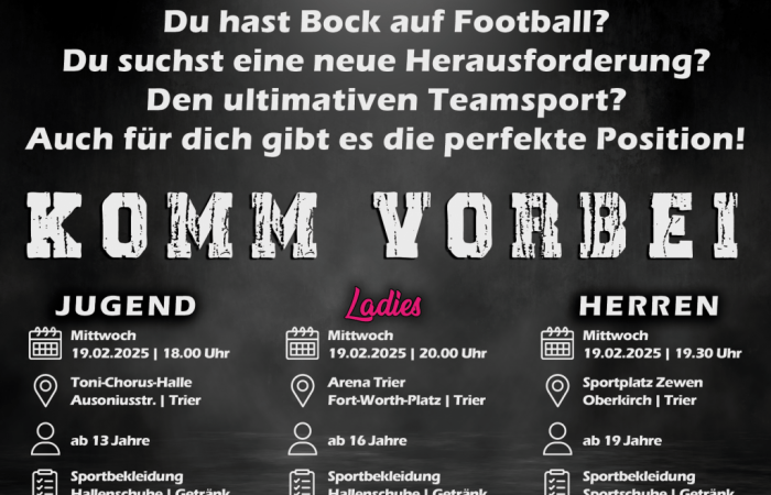 Offenes Probetraining