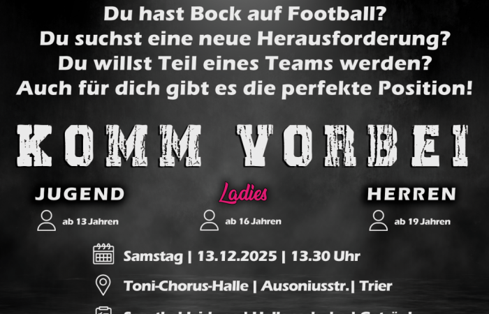 Offenes Probetraining der Stampers